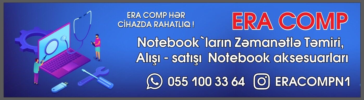 Era Comp ➤ Azərbaycan ᐉ lalafo.az-da şirkət biznes profili Era Comp ➤ Azərbaycan ᐉ lalafo.az-da şirkət biznes profili