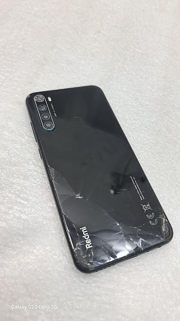 франтом: Redmi, Redmi Note 8, Б/у, 32 ГБ, цвет - Черный, 2 SIM — 8