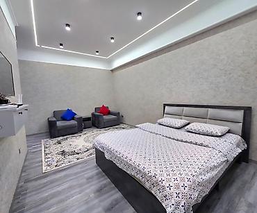 Посуточная аренда квартир: 1 комната, Душевая кабина, Постельное белье, Кондиционер — 7