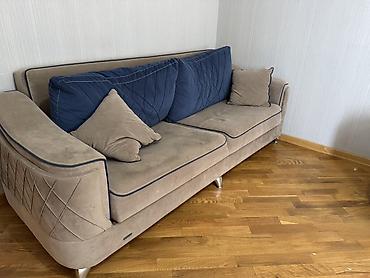 Divan və kreslo dəstləri: İşlənmiş, Divan, Kreslo, Bazasız, Açılan — 2