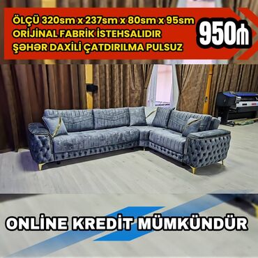 mebeler: Künc divan, Yeni, Bazalı, Parça, Şəhərdaxili pulsuz çatdırılma