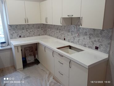 Sifarişlə mətbəx mebeli: Mərmər Suni tokme mərmər, Her cur Mərmərlerin sifarish qebulu — 13