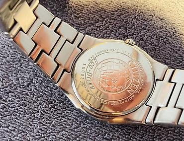 saat masaustu: Citizen Eco-Drive kişi qol saatı ORGINAL GUNES enerjisi ile zaryatka — 4