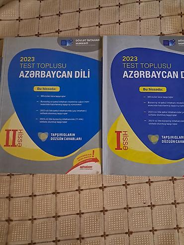 la vida es bella: Məhsul: 2023 “Test Toplusu – Azərbaycan dili” (DİM), I və II hissə — 2