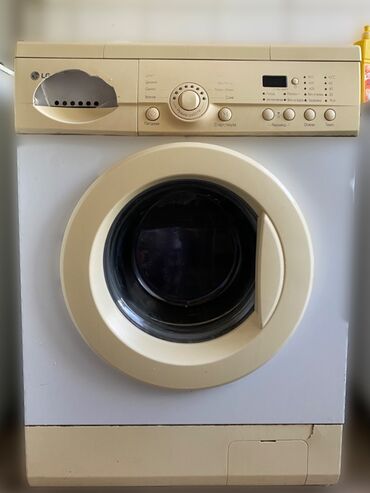 куплю бу стиральную машину: Кир жуучу машина LG, Колдонулган, Автомат, 6 кг чейин