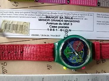 Ručni satovi: Vintage Swatch Pink Springs collectible ručni sat SCL103. 1993 Swatch — 5