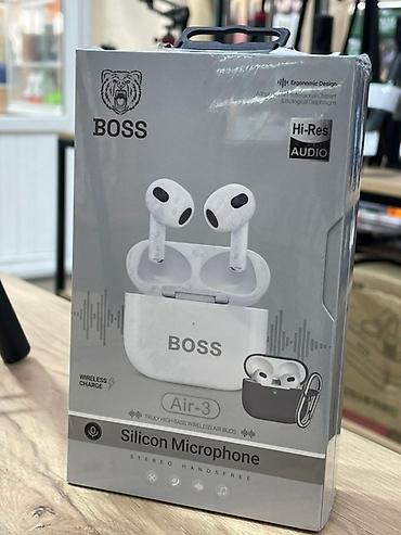 Аудиотехника: МОБИ ЦЕНТР/МОБИ ЦЕНТР/МОБИ ЦЕНТР BOSS Air-3 — беспроводные — 3