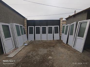 Готовые алюминиевые окна: Алюминиевый эшиктер сатылат жаны. алюминиевые двери — 9