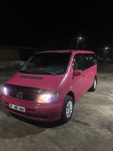 автомобиль мерседес бенц: Mercedes-Benz Vito: 1998 г., 2.3 л, Механика, Газ, Минивэн