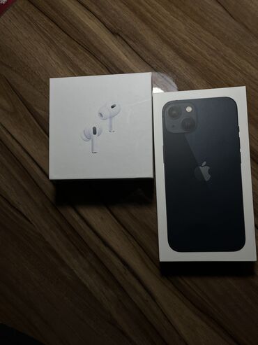 Apple iPhone: IPhone 13, 128 GB, Midnight, Simsiz şarj, Face ID
