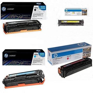 hp 2055: Картридж HP 125A (CB540A, CB541A, CB542A, CB543A) оригинал Модели в — 1