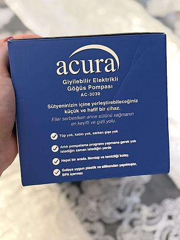 süd pompası: Acura AC-3030 geyilə bilən elektrikli südsağan Məhsul təsviri: - — 2
