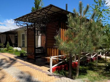 Иссык-Куль 2025: Коттедж, Радуга We ЦО Радуга West, Кош-Кол, Детская площадка, Парковка, стоянка, Охраняемая территория — 28