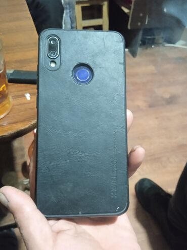 винтажный телефон: Xiaomi, Redmi 7, Б/у, 64 ГБ, цвет - Синий, 2 SIM