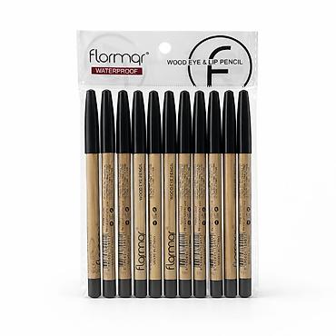 Flormar Waterproof Wood Eye & Lip Pencil - Həm gözlər, həm də