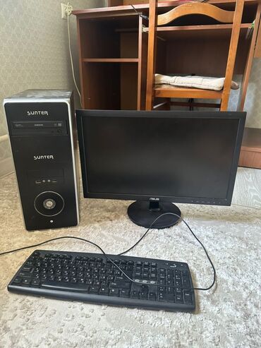 комплекты пк: Монитор, Asus, Б/у, 22" - 23"