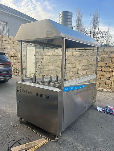 Restoran manqalları: Pasco brendinin paslanmayan poladdan hazırlanmış vitrinli dönər/kabab — 7