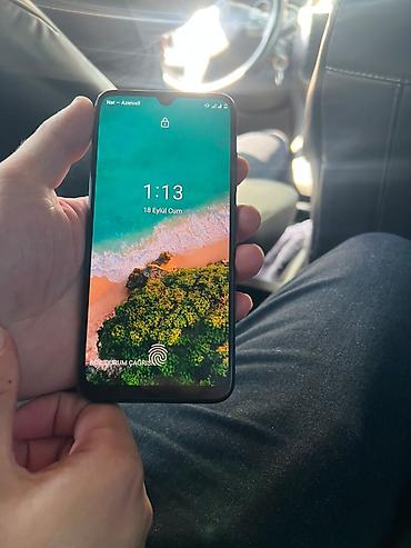 playstation 3 en ucuz: Xiaomi Mi A3, 64 GB, rəng - Mavi, 
 Barmaq izi — 2