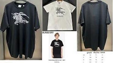 Majice: Men's T-shirt Burberry, bоја - Crna — 24