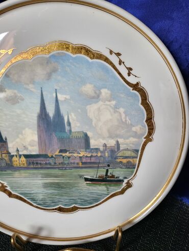 Ostali antikviteti: Tanjir KPM 1924 godina,dekorativni Julius Menzela,rucno oslikan. Sve na lalafo.rs — 7 Ostali antikviteti: Tanjir KPM 1924 godina,dekorativni Julius Menzela,rucno oslikan. Sve — 7