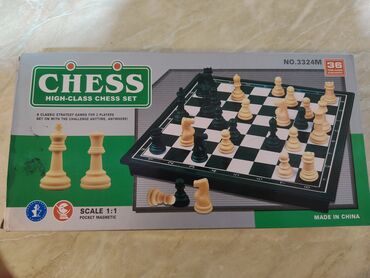 Перчатки: Şahmat - Klassik 2 nəfərlik strategiya oyunu - Ölçü: Scale 1:1 - Cib