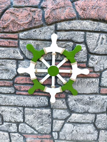 Digər ev dekoru: Dekorativ gəmi lövbər .şam ağacından hazırlanıb .ölçüsü 40*30 sm,hər — 5