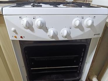 pleshteshn 4: Газовая печь, Gorenje, Б/у, Напольная, цвет - Белый, Полная оплата — 6