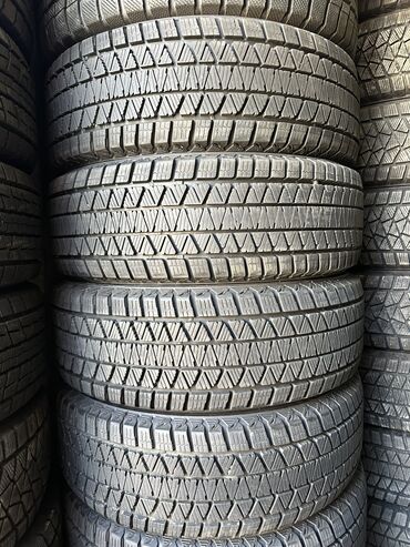 Шины: Шины 225 / 65 / R 17, Зима, Б/у, Комплект, Легковые, Япония, Bridgestone