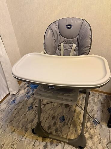 Столы для кормления: Chicco uşaq yemək stulu - Brend: Chicco - Rəng: boz (oturacaq) və — 2
