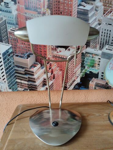 decije lampe za sobu: Stona lampa, bоја - Srebrna, Upotrebljenо