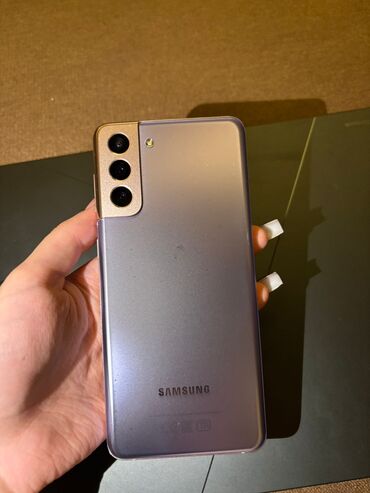 modio m19 5g: Samsung Galaxy S21 Plus 5G, 128 GB, rəng - Bənövşəyi, Barmaq izi, İki sim kartlı, Face ID