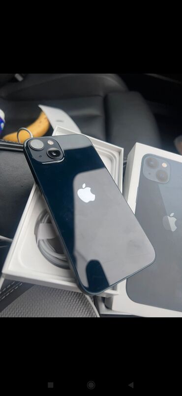 бу телефоны в бишкеке айфон: IPhone 13, Б/у, 128 ГБ, Midnight, Коробка, 100 %