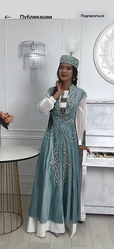 кечки кызыл: Улуттук кийим, Аял, 44, 46 (M) — 3