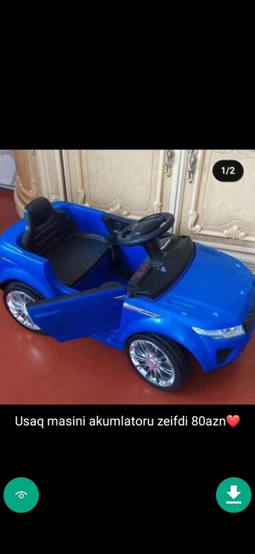 Uşaq üçün elektrik maşınları: Usaq masinlari şekillerde qiymətler məlumatlar qeyd olunub unvan Gence — 16