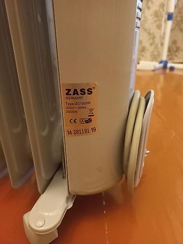 12v 220v dönüştürücü: ZASS yağ radiatoru – model ZC1225R - Güc: 2500 W - Gərginlik/frekans — 2