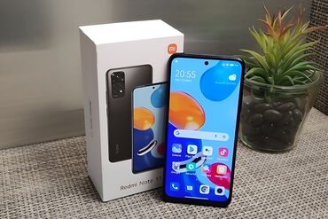 ikinci el ayfonlar: Xiaomi Redmi Note 11, 128 GB, rəng - Göy, 
 Zəmanət, Sensor, Barmaq izi