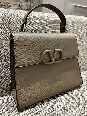Çantalar: Valentino, original, yaxshi veziyyetde. Qadın çantası – haki rəngli — 2