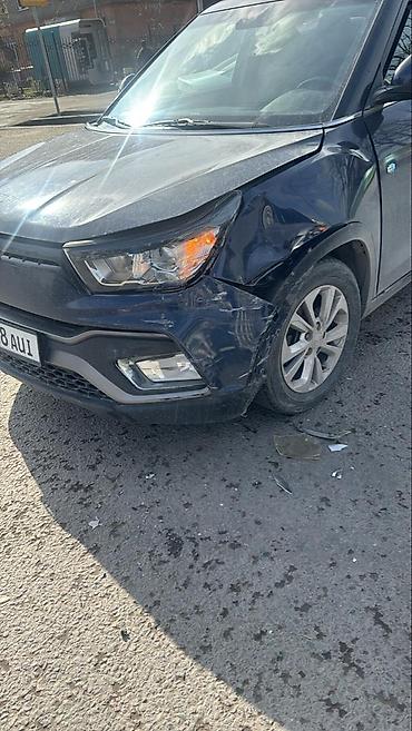 арка: Накладка на бампер Ssangyong, Б/у, Оригинал — 3