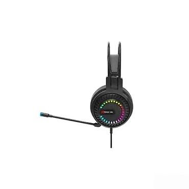 mini smart telefoni: Gejmerske slušalice sa mikrofonom i RGB osvetljenjem - Over‑ear — 6