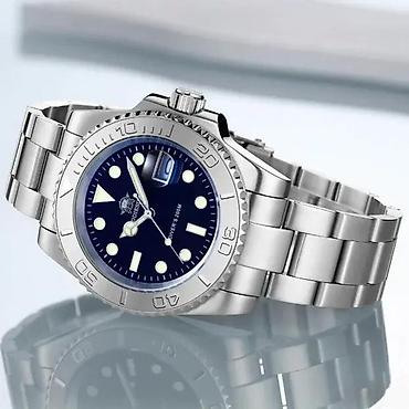Ručni satovi: ADDIESDIVE MY-H3-C - 41mm - Rolex YACHT-MASTER Homage Potpuno nov — 5