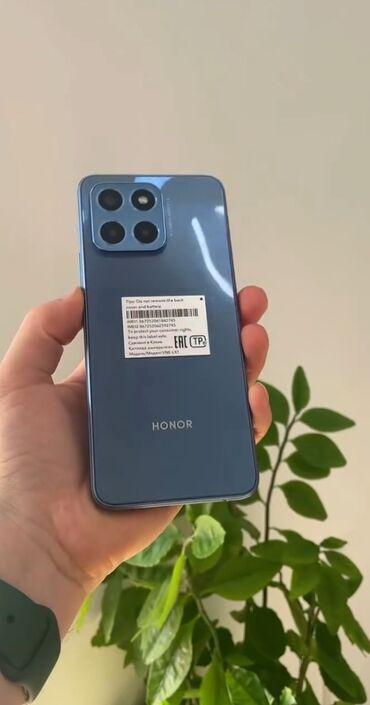 telfon 100: Honor X6, 64 GB, Barmaq izi