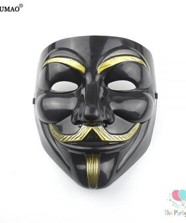 yeni maskalar: Vendetta maskası 🛵📦Çatdırılma: Var. 🗺📍Ünvan:Toys İsland Oyuncaq