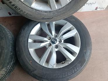 hankook: Колеса в сборе 235 / 60 / R 18, Лето, Б/у, Комплект, Легковые, Литые, отверстий - 5 — 6