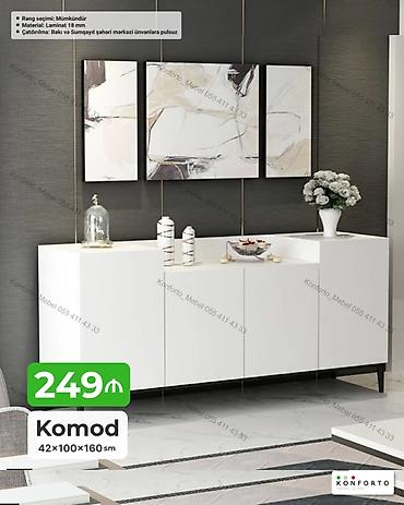 Komodlar: Komod Müasir və zərif dizayna malik bu komod qonaq otağı, dəhliz və — 1
