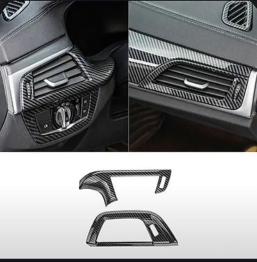 Декоративные накладки: Декоративные накладки На панель, Карбон, BMW, 2018 г., Б/у, Самовывоз — 3