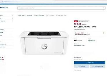 Skeneri: HP LaserJet M110we – monohromski laserski štampač kompaktnih — 21