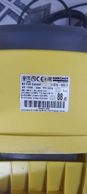 işlənmiş xalçalar: Salam karcher k 3 satılır əla vəzyətdədi az istifadə olunub — 1