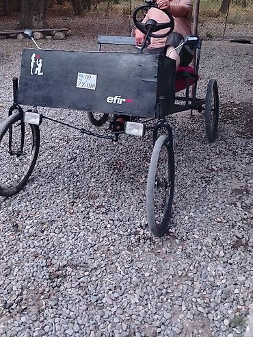 turbo az islenmis avtomobiller: Dördtəkərli pedallı kart (manual sürüş) - Güclü metal karkas, ön — 1