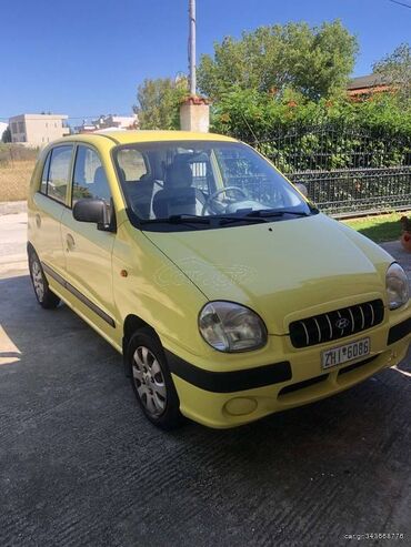 Οχήματα: Hyundai Atos: 1 l. | 2001 έ. Χάτσμπακ