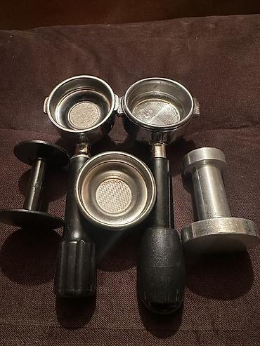cofe: Qəhvə dəsti, rəng - Qara, Metal — 1